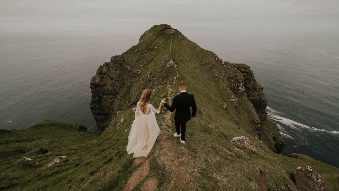 Färöer Inseln abenteuerliches Hochzeits-Shooting - Oleg Tru Hochzeitsfotograf
