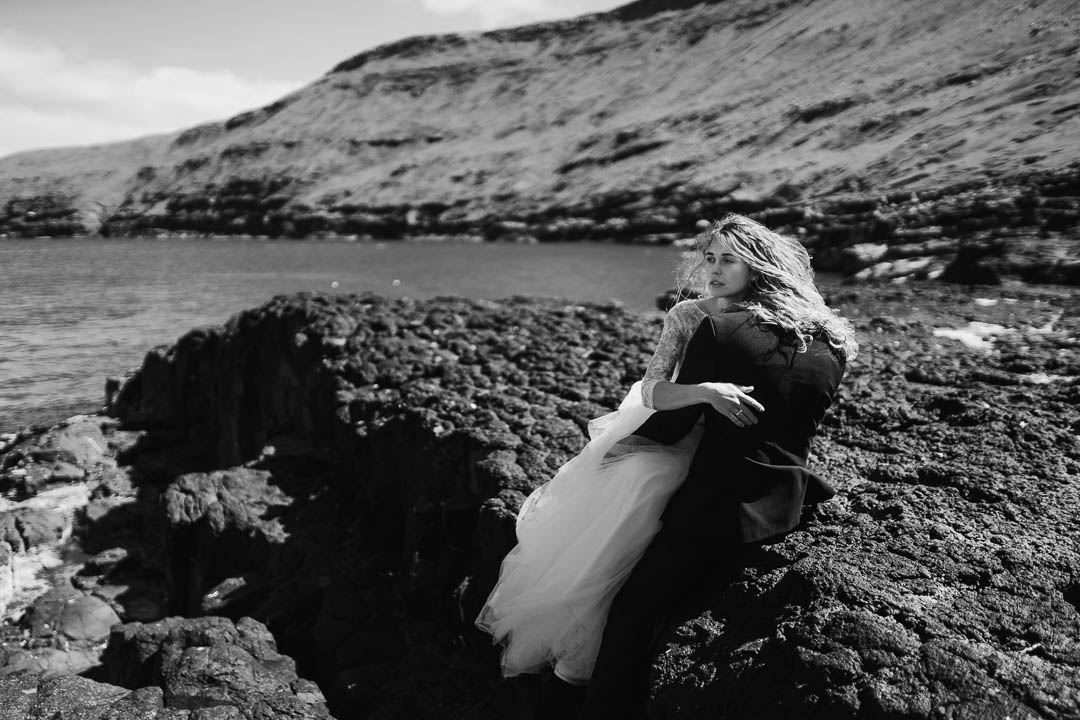 Oleg Tru destination wedding photographer | Faroe Islands adventurous wedding